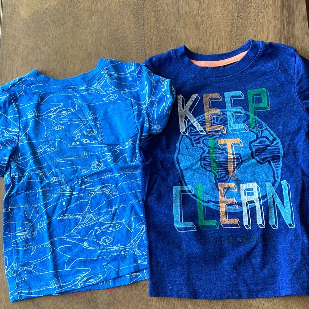 Bundle of 2 Blue Shirts 3T
